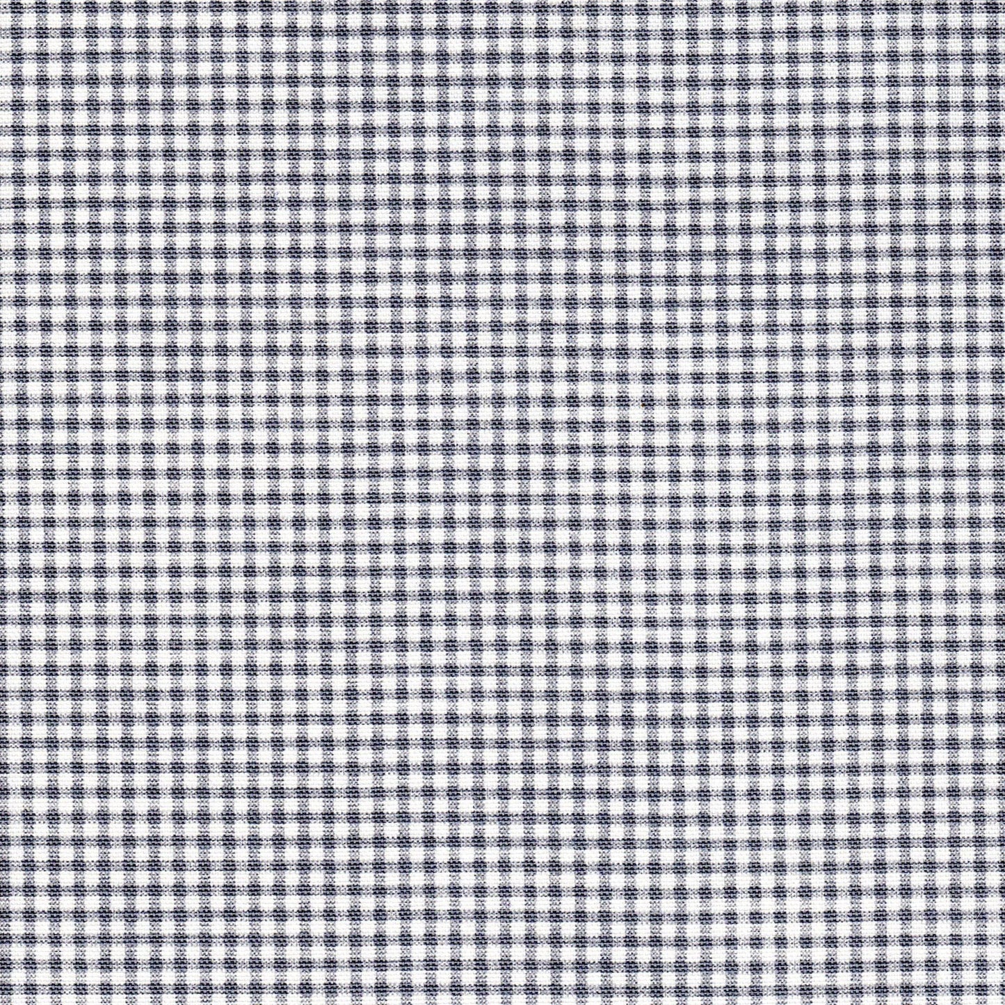 Fabric Cut Yardage in Madrid Slate Gray Gingham Check on White