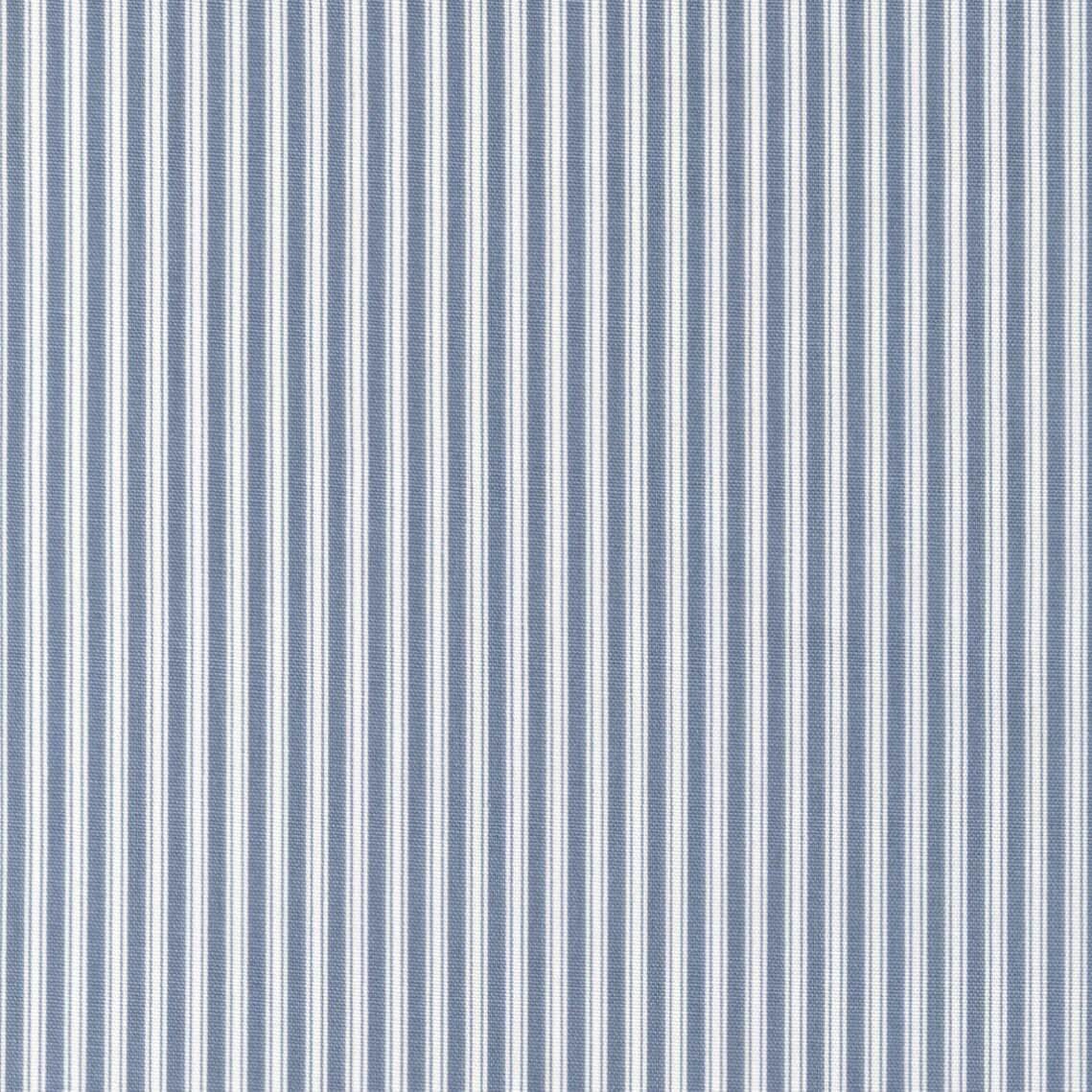 Fabric Cut Yardage in Polo Sail Blue Stripe on White