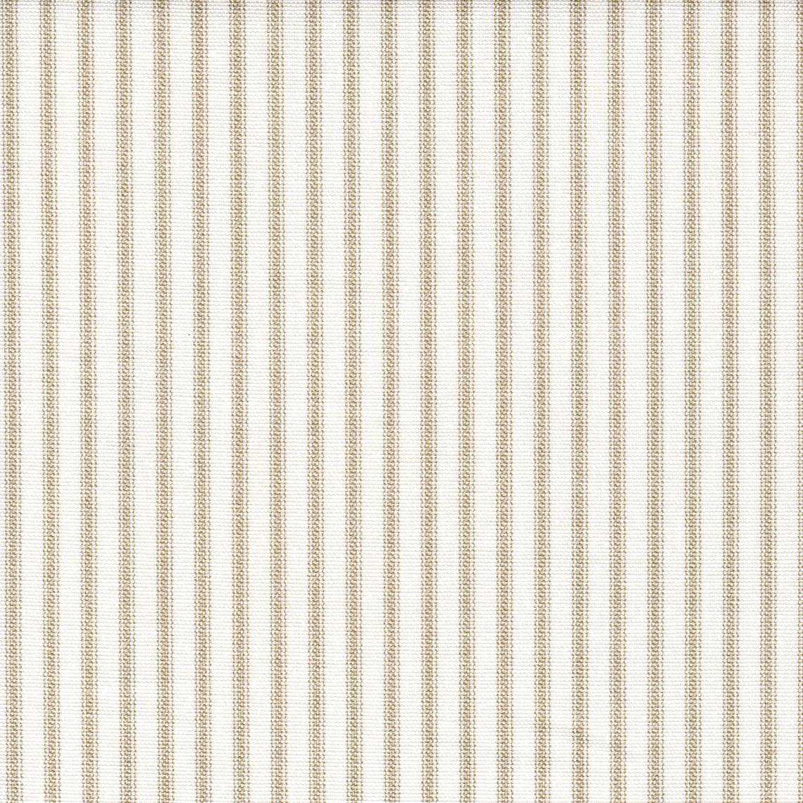 Back Tab Curtain Panels Pairs in Berlin Sand Beige Ticking Stripe