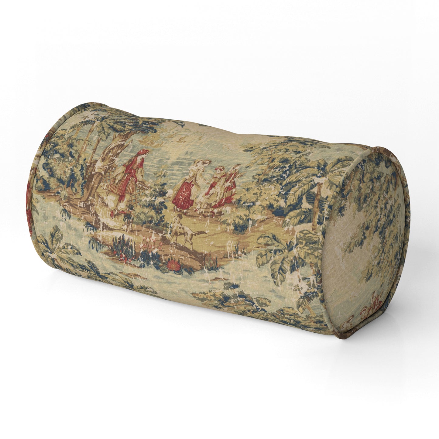 Decorative Pillows in Bosporus Antique Red Toile
