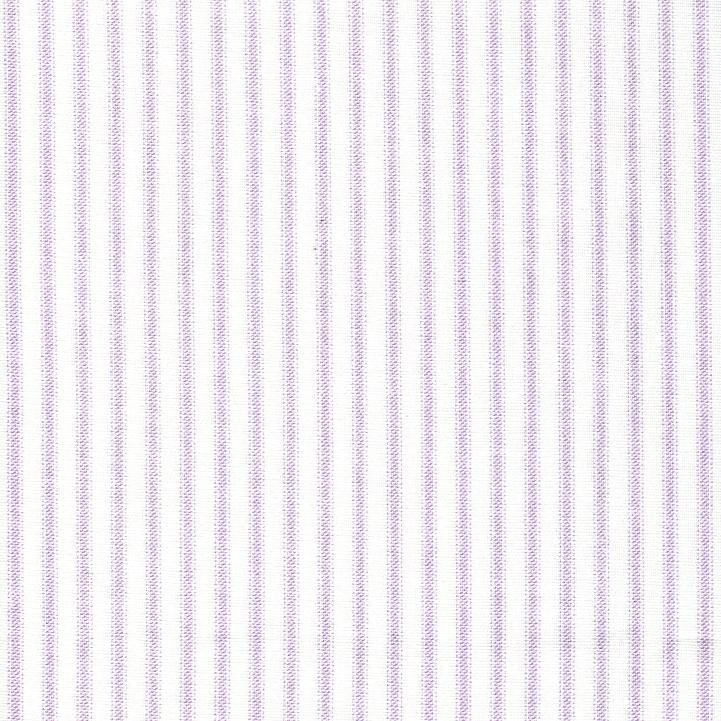 Duvet Cover in Classic Orchid Lavender Ticking Stripe on White
