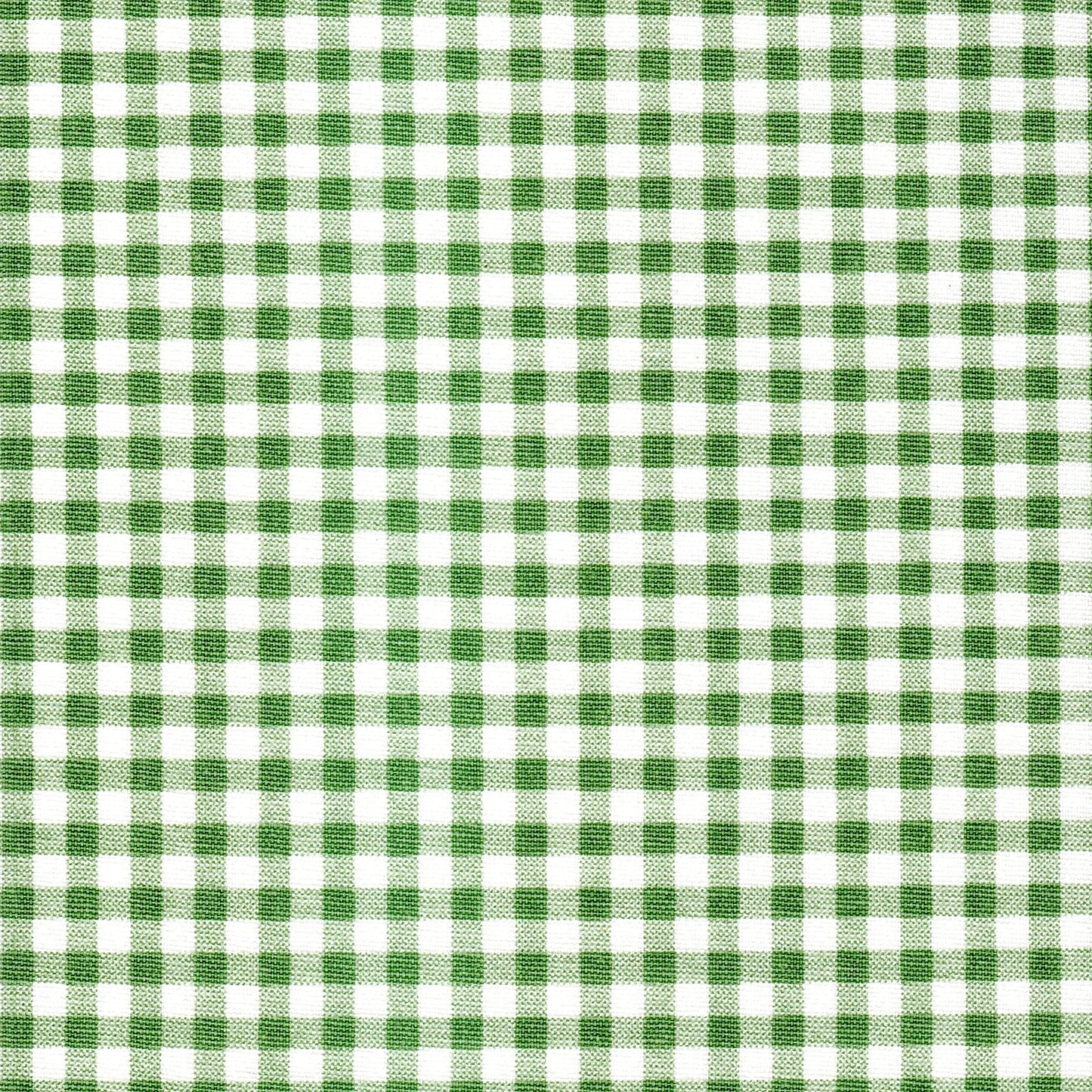 Stall (Narrow) Shower Curtain in Sage Green Large Gingham Check on White
