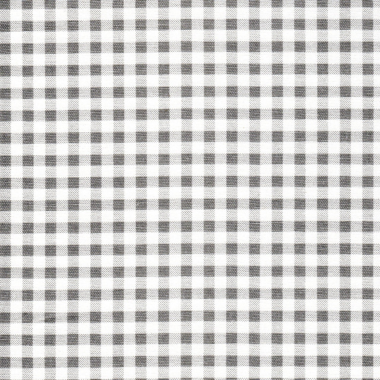 Stall (Narrow) Shower Curtain in Storm Gray Large Gingham Check on White