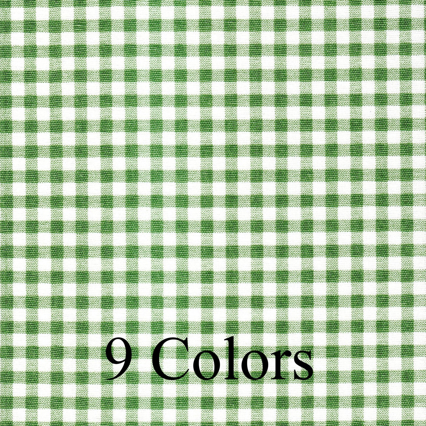 Large Gingham Fabric Samples