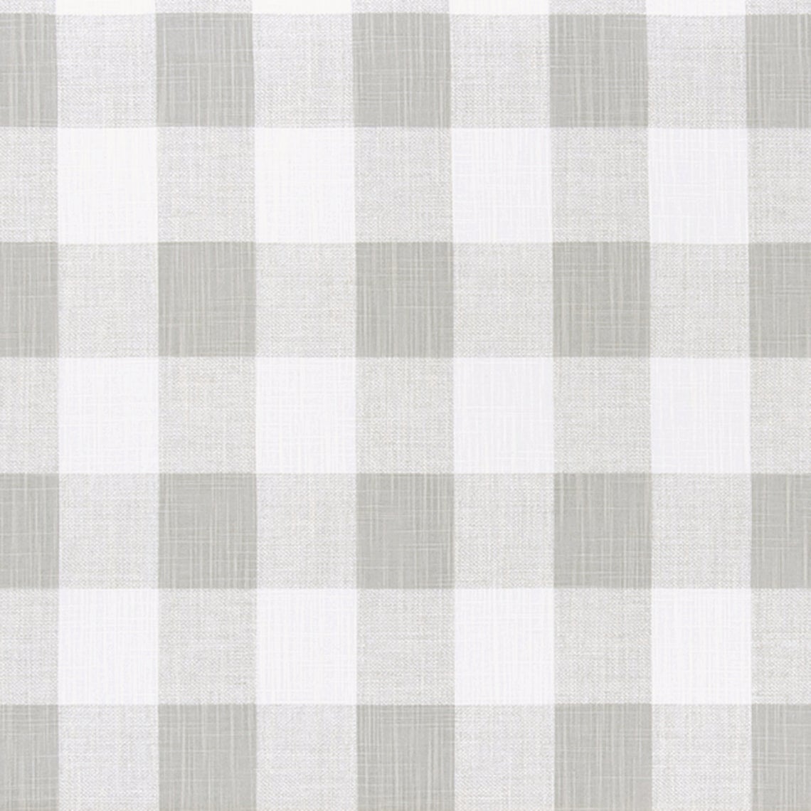 Back Tab Curtain Panels Pair in Anderson French Grey Buffalo Check Plaid