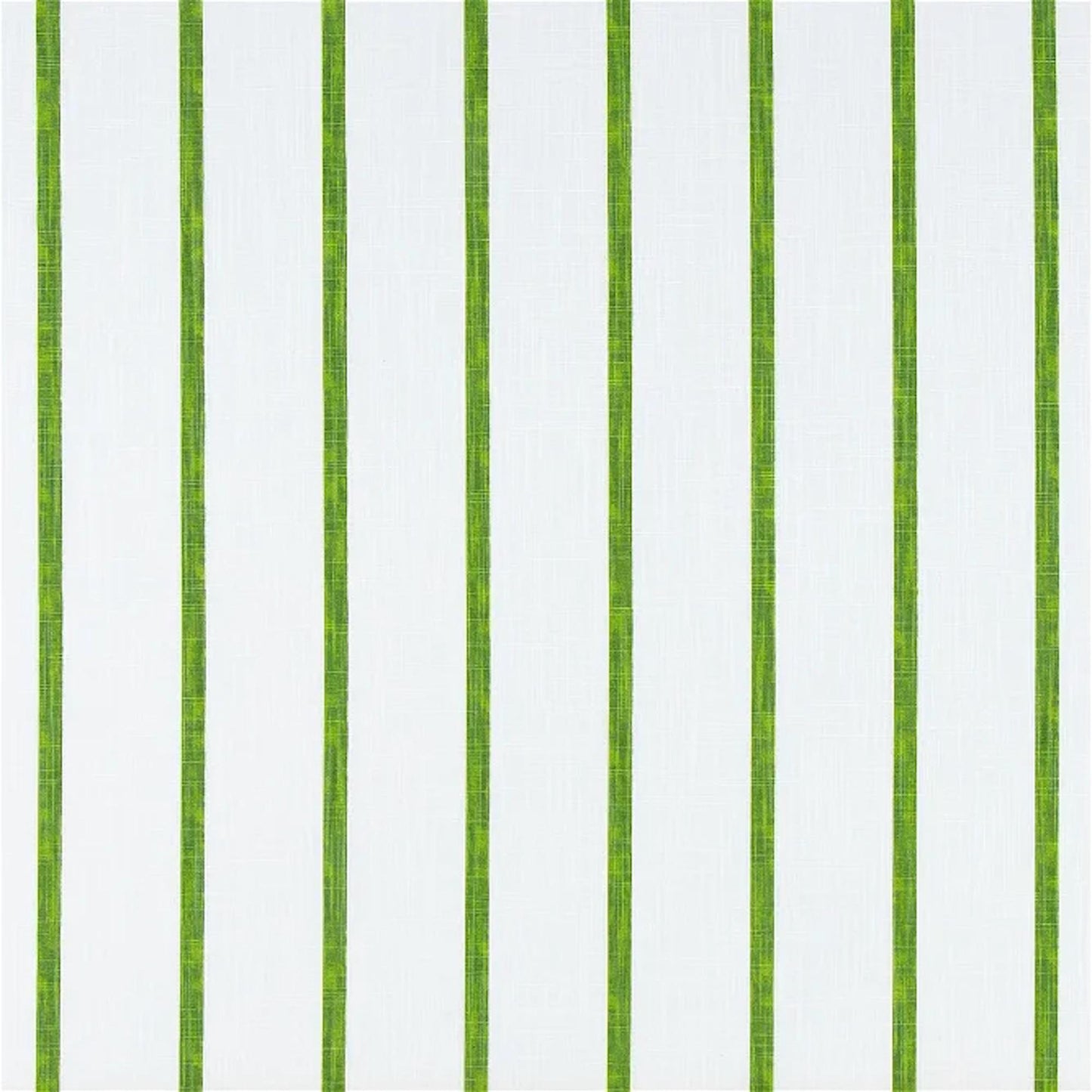 Bed Runner in Miles Pine Green Stripe