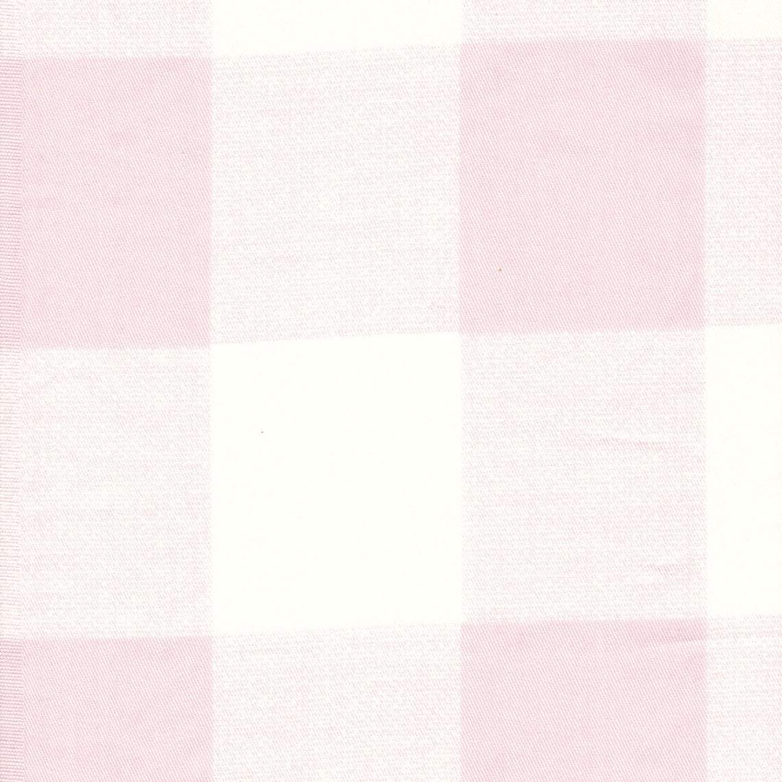 gathered crib skirt in anderson bella pale pink buffalo check plaid