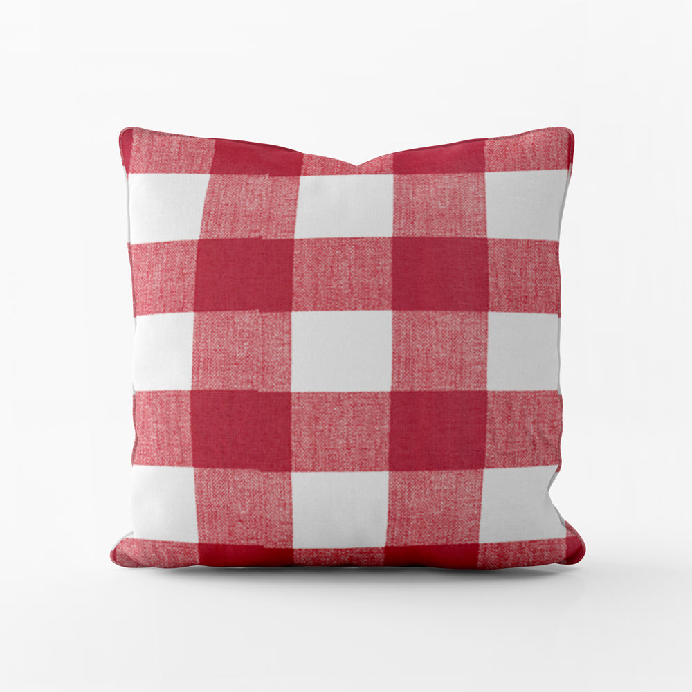 decorative pillows in anderson lipstick red buffalo check plaid