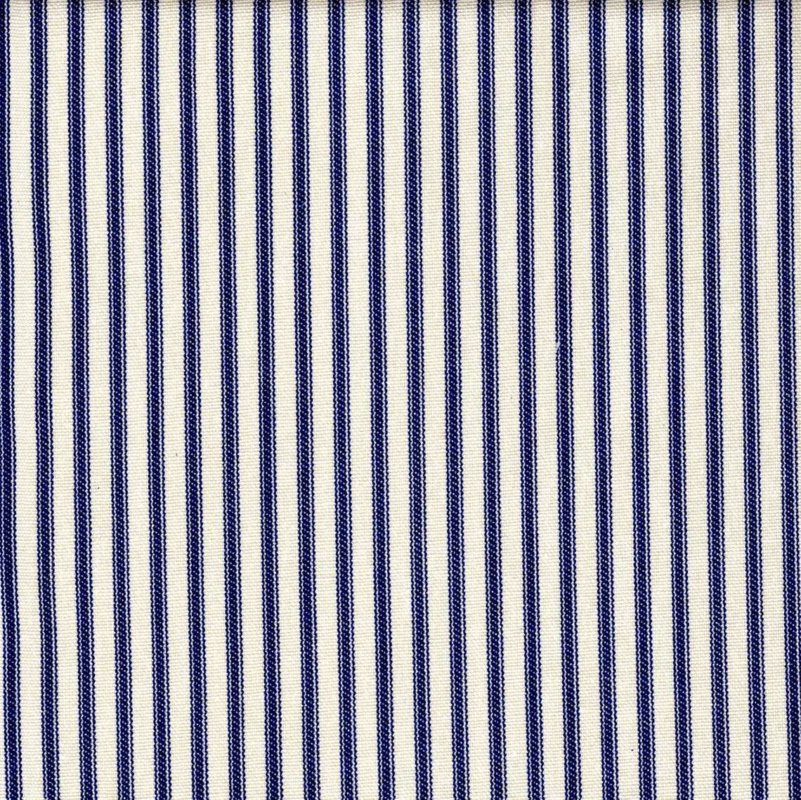 Navy on White - Farmhouse Stripe Fabric