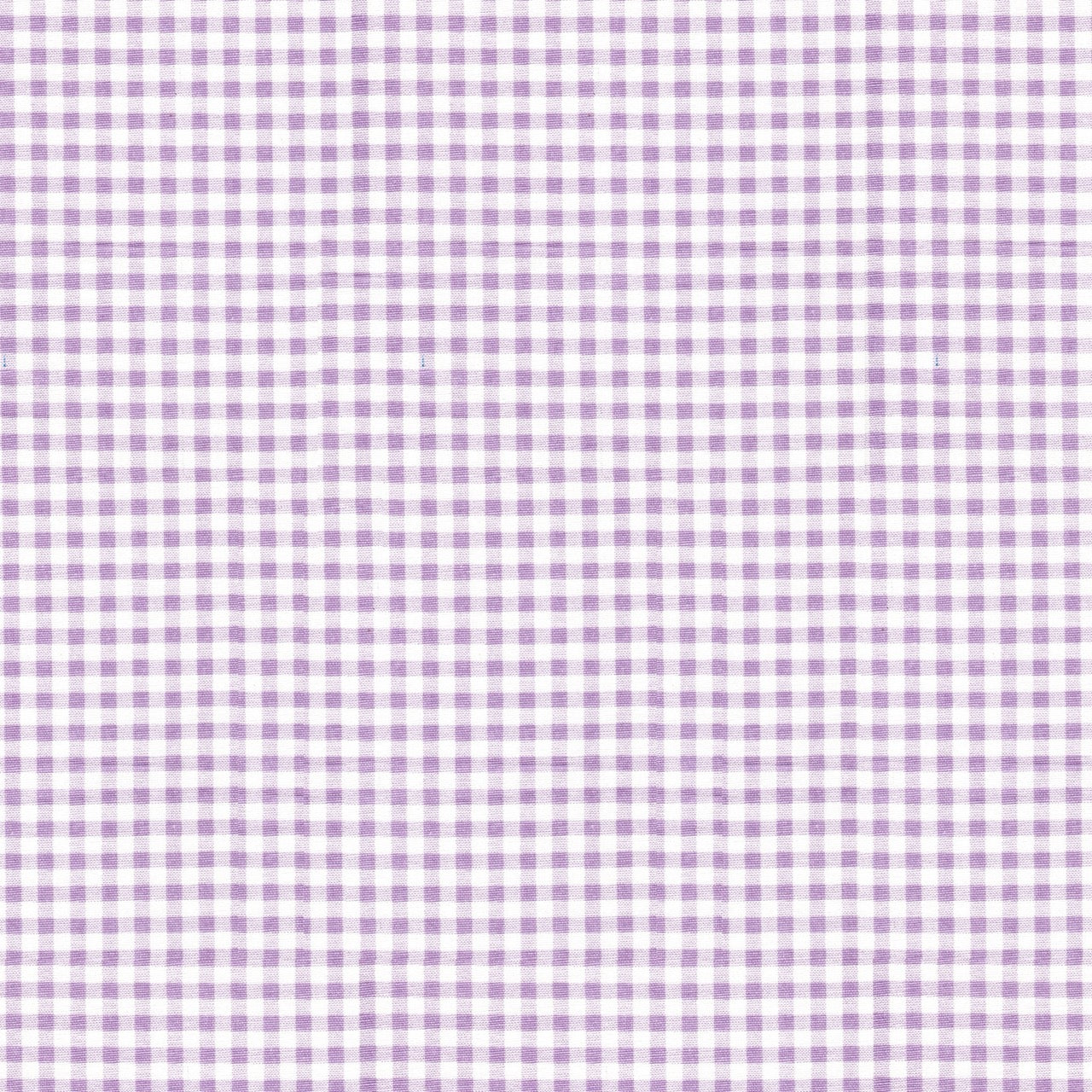 Shower Curtain in Orchid Large Gingham Check on White