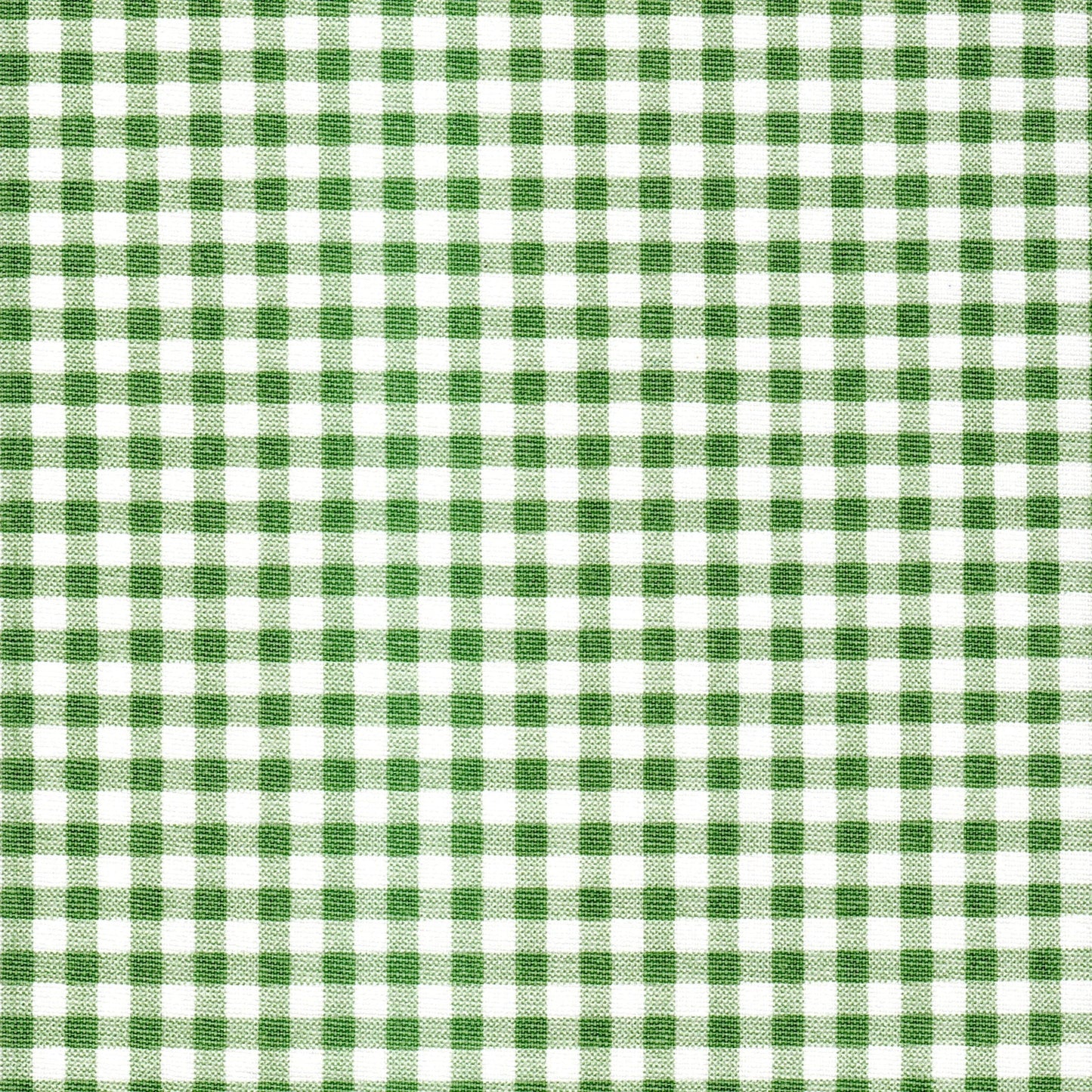 Tailored Bedskirt in Sage Green Large Gingham Check on White