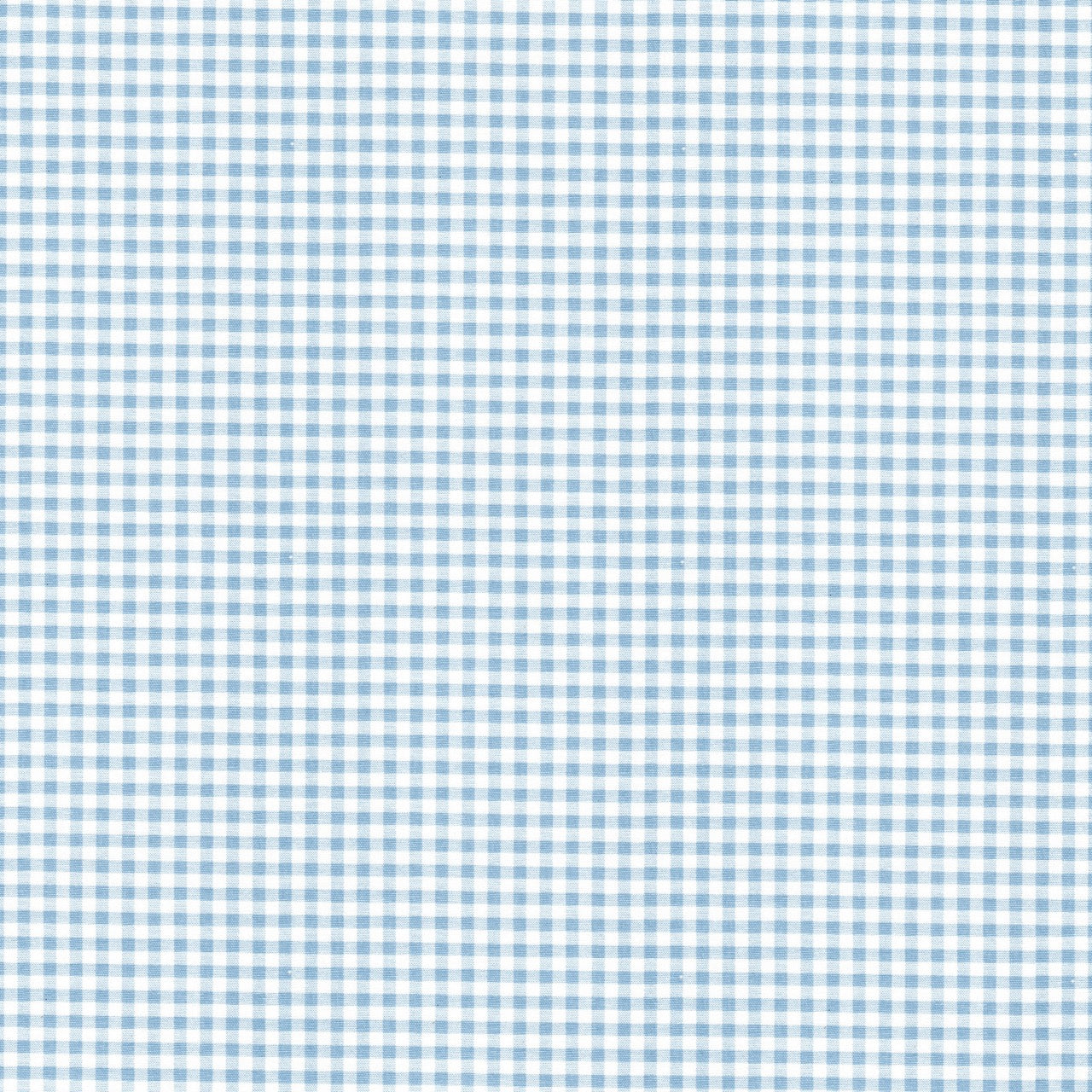 Scalloped Valance in Weathered Blue Large Gingham Check on White