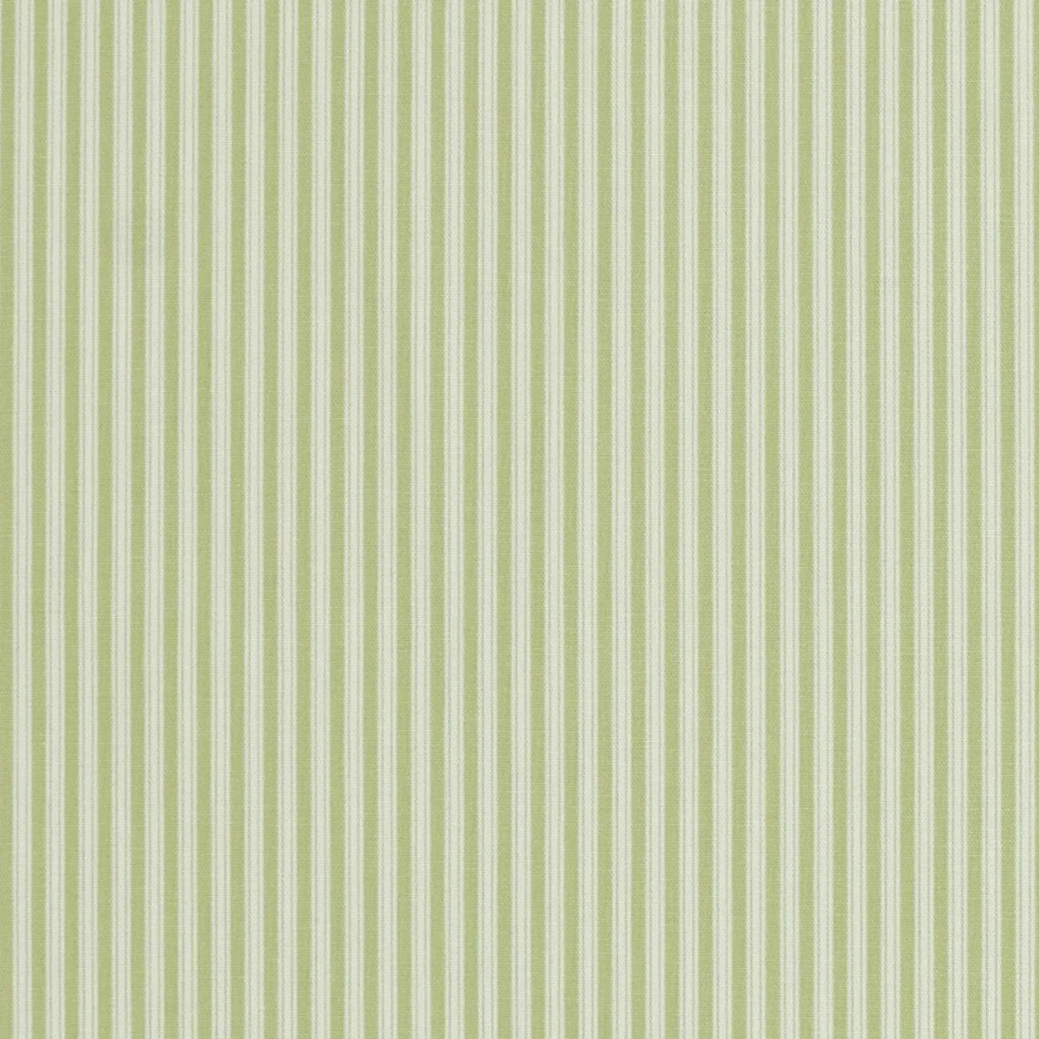 Bed Scarf in Polo Fern Pale Green Stripe