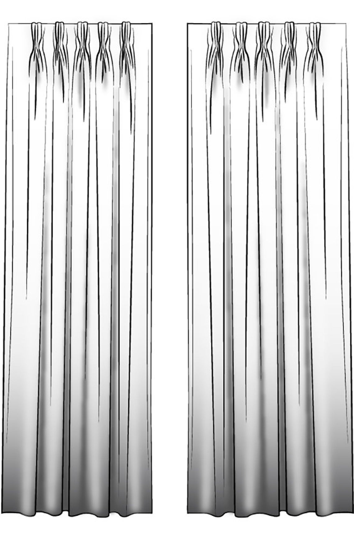 pinch pleated curtain panels pair in anderson lipstick red buffalo check plaid