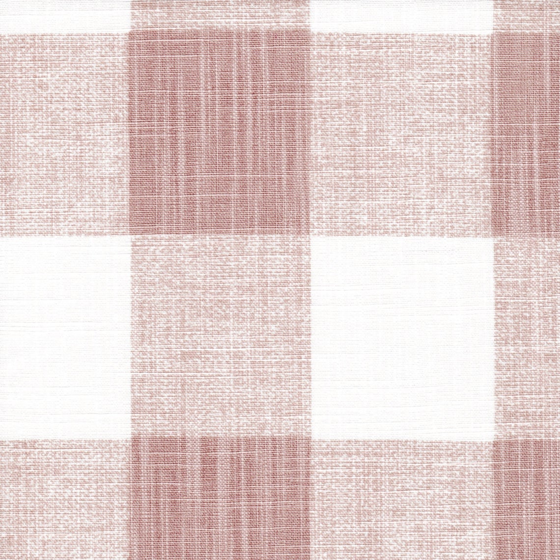 Gathered Bedskirt in Anderson Blush Buffalo Check Plaid