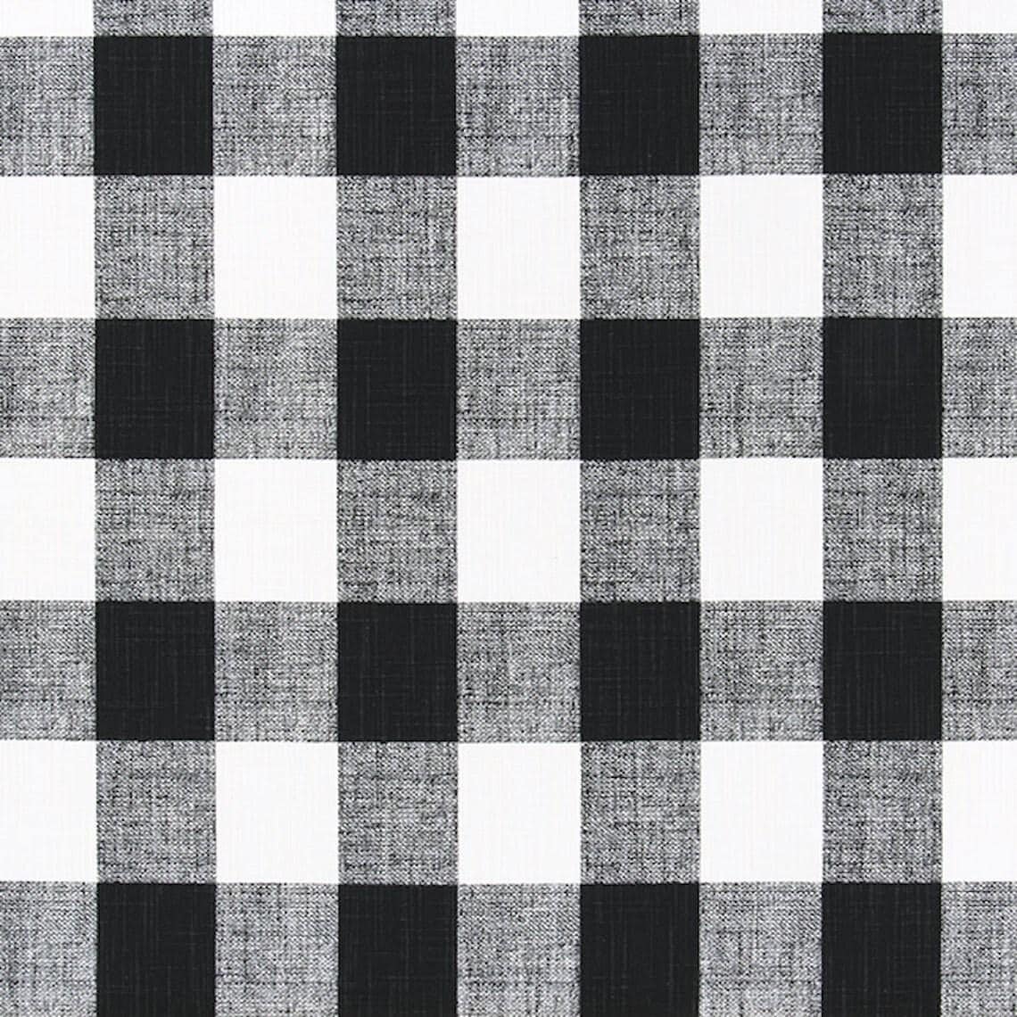 Fabric Cut Yardage in Anderson Black Buffalo Check Plaid