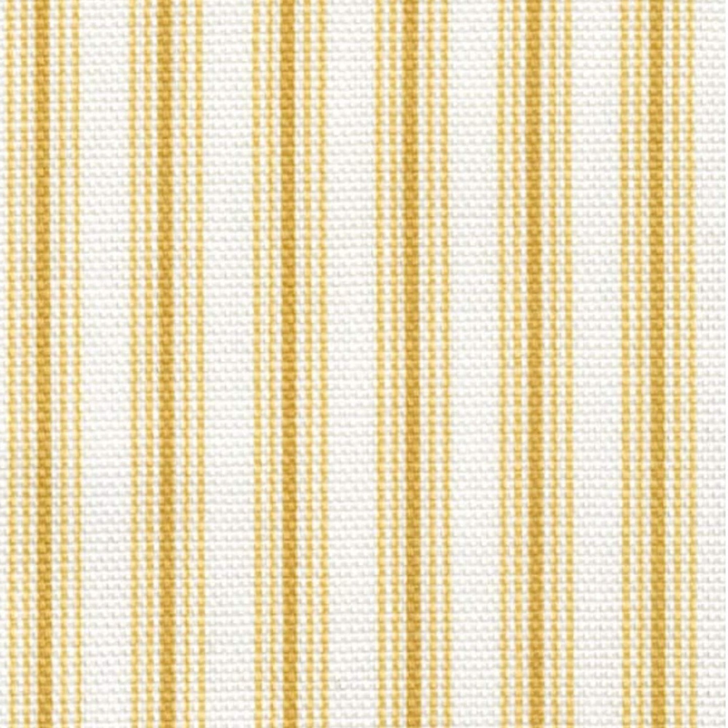Fabric Cut Yardage in Cottage Barley Yellow Gold Stripe