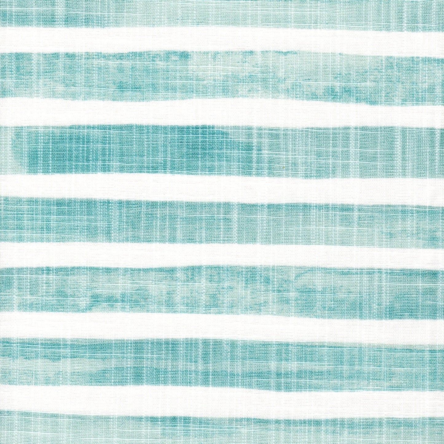 Fabric Cut Yardage in Nelson Cancun Blue Horizontal Watercolor Stripe