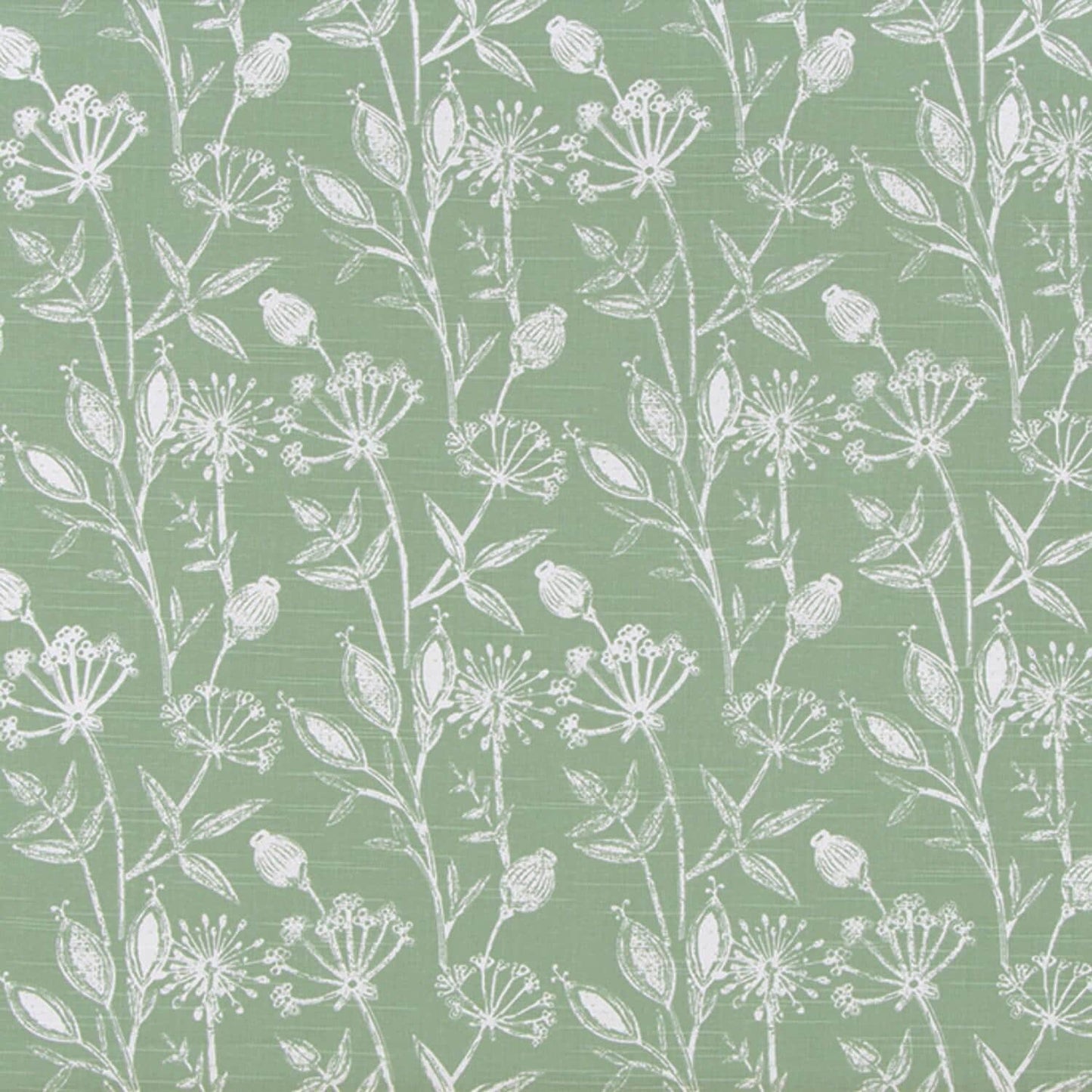 Fabric Cut Yardage in Daman Spruce Green Floral