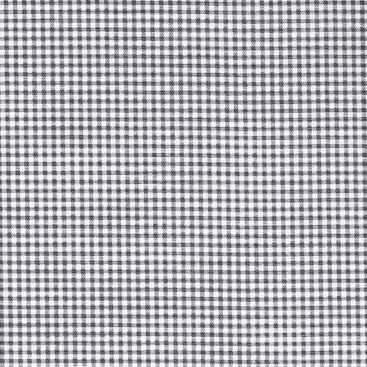 Fabric Cut Yardage in Madrid Slate Gray Gingham Check on White