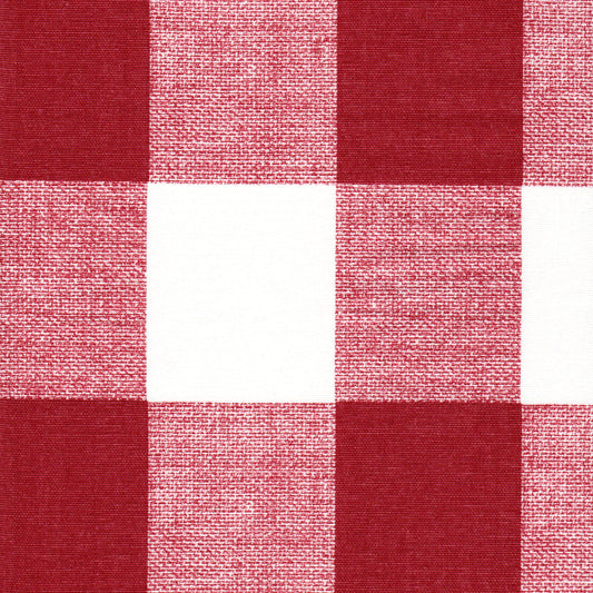 Fabric Cut Yardage in Anderson Pompeian Dark Red Buffalo Check Plaid