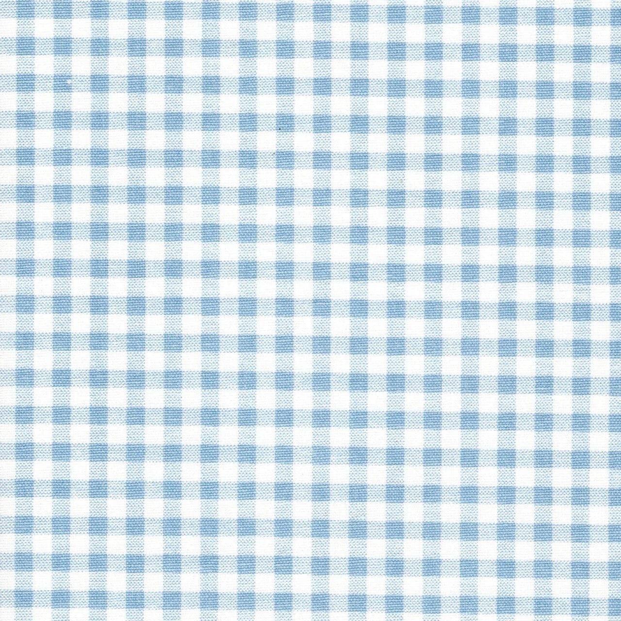 Fabric Cut Yardage in Weathered Blue Premier Gingham Check on White
