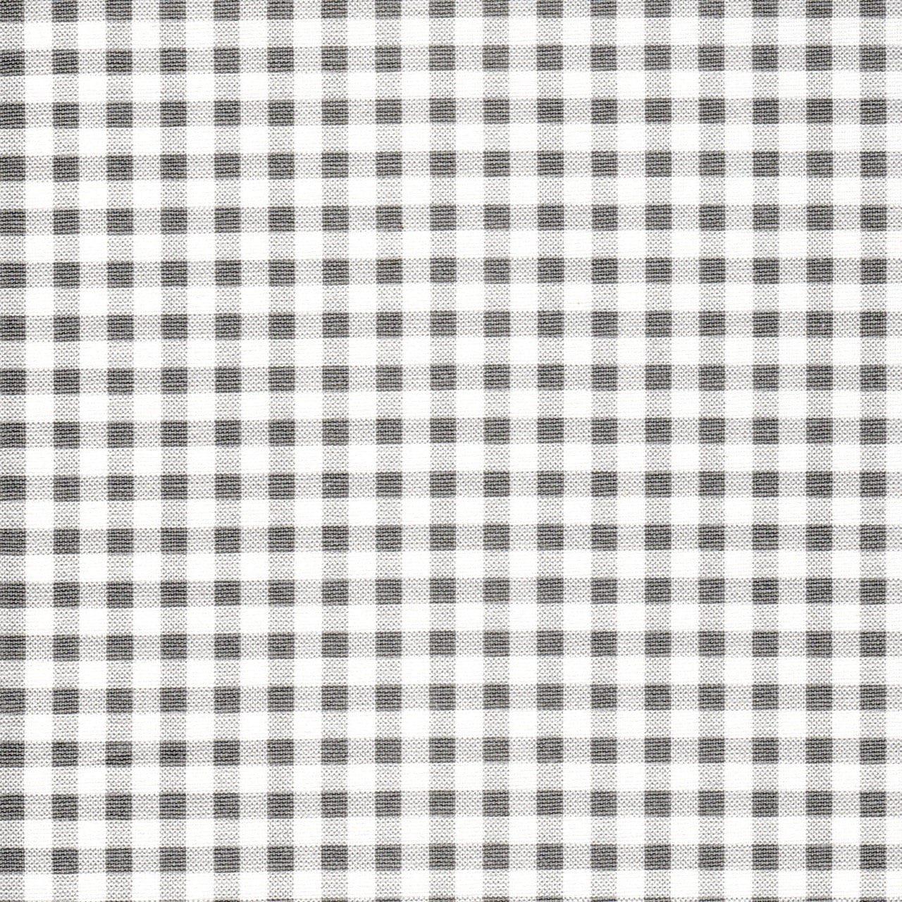 Fabric Cut Yardage in Storm Gray Premier Gingham Check on White