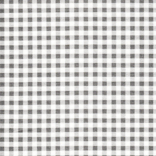 Fabric Cut Yardage in Storm Gray Premier Gingham Check on White