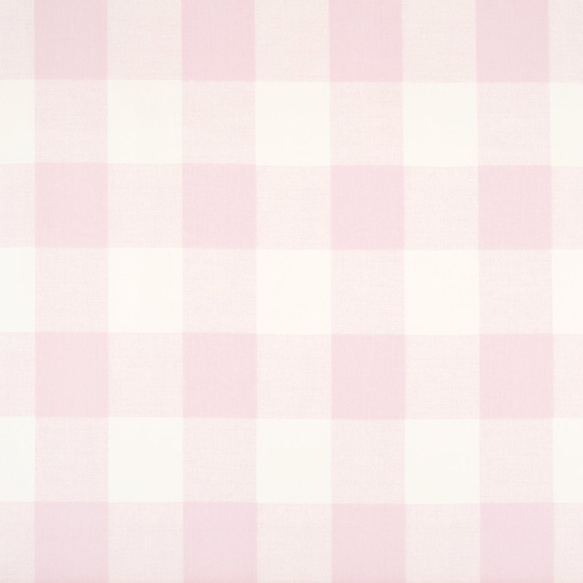 Gathered Bedskirt in Anderson Bella Pale Pink Buffalo Check Plaid