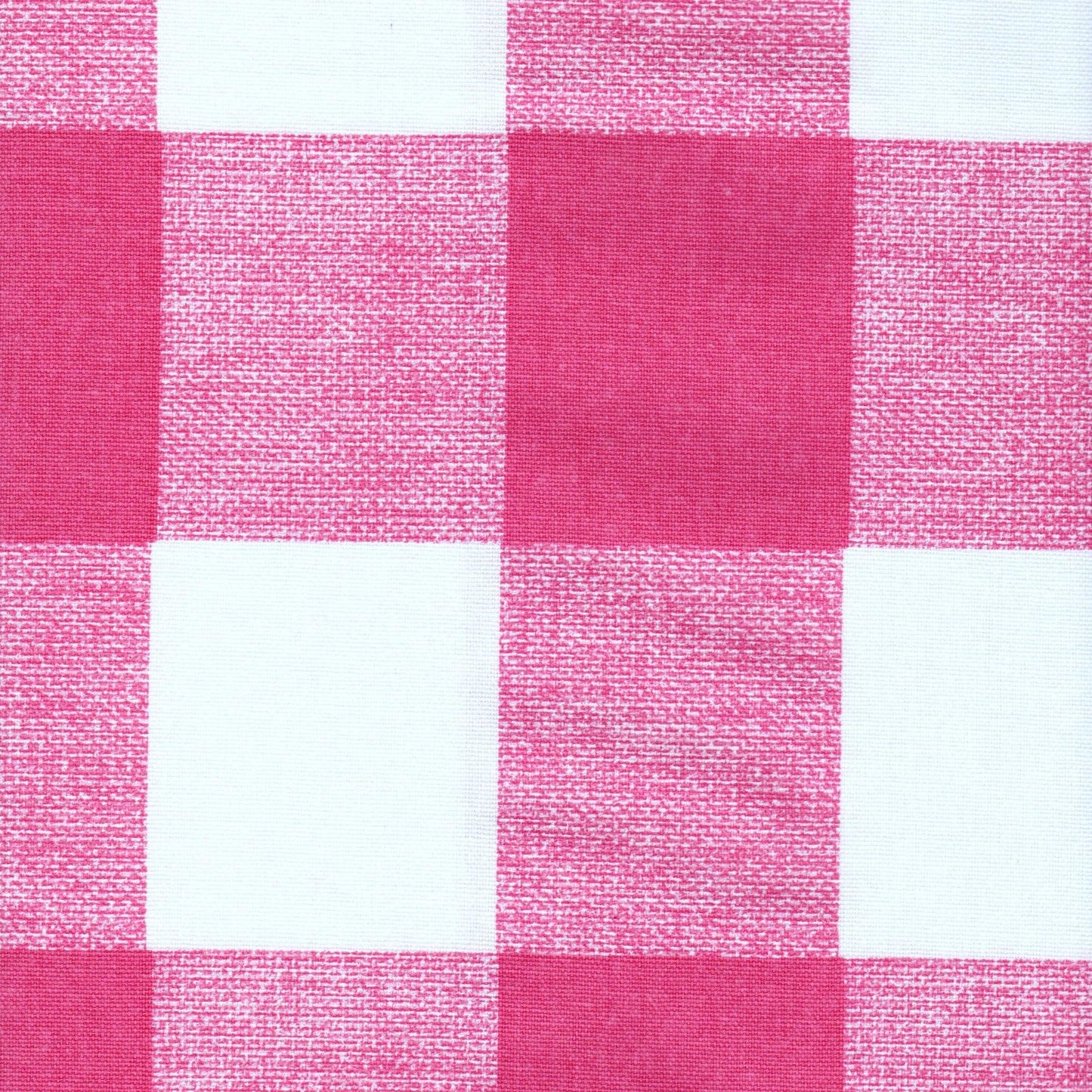 Fabric Cut Yardage in Anderson Flamingo Pink Buffalo Check Plaid