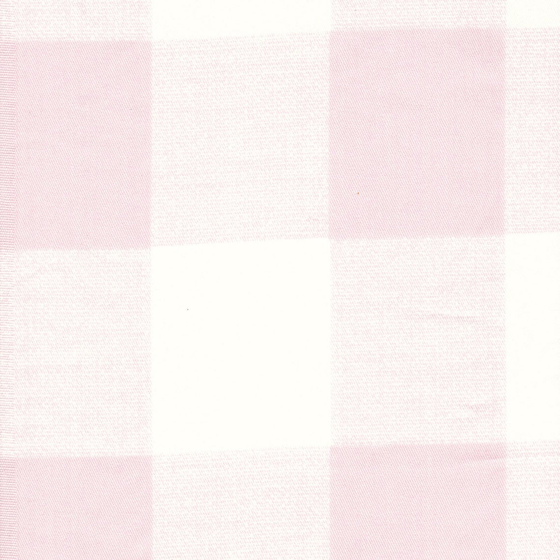 Gathered Bedskirt in Anderson Bella Pale Pink Buffalo Check Plaid