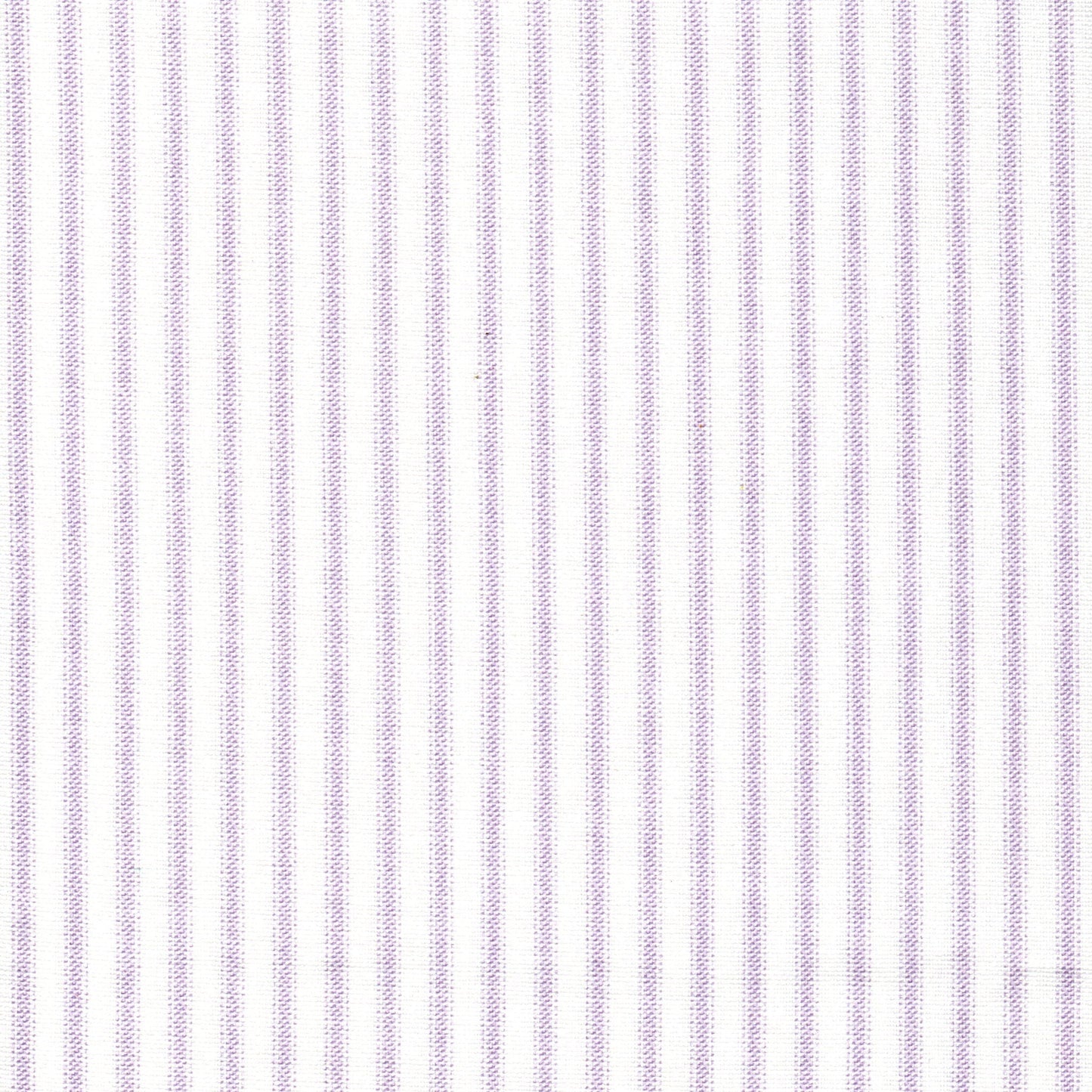 Gathered Bedskirt in Classic Orchid Lavender Ticking Stripe on White