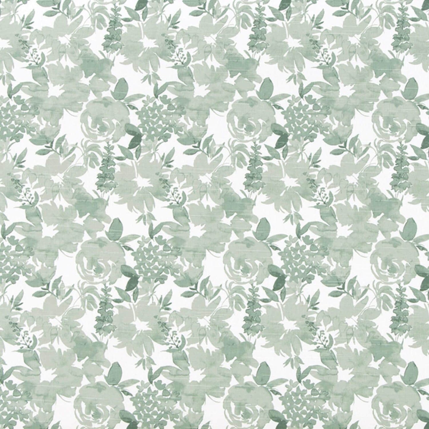 Fabric Cut Yardage in Zinnia Spruce Green Floral