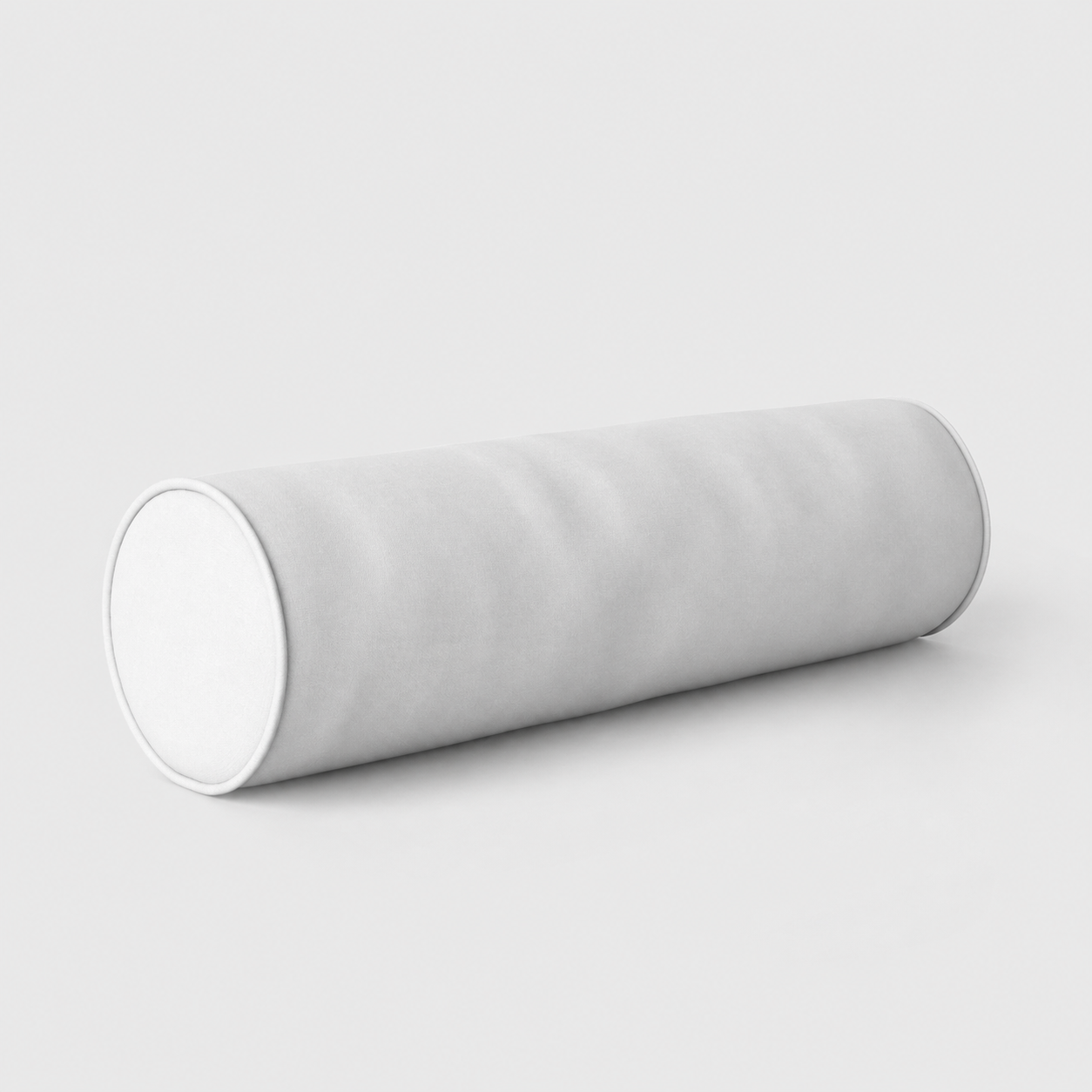 A white cylindrical object, possibly a tube or cylinder, is shown against a plain white background.