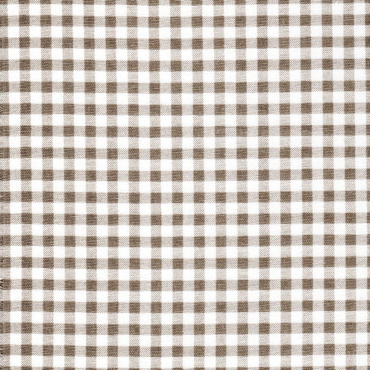 Fabric Cut Yardage in Ecru Premier Gingham Check on White