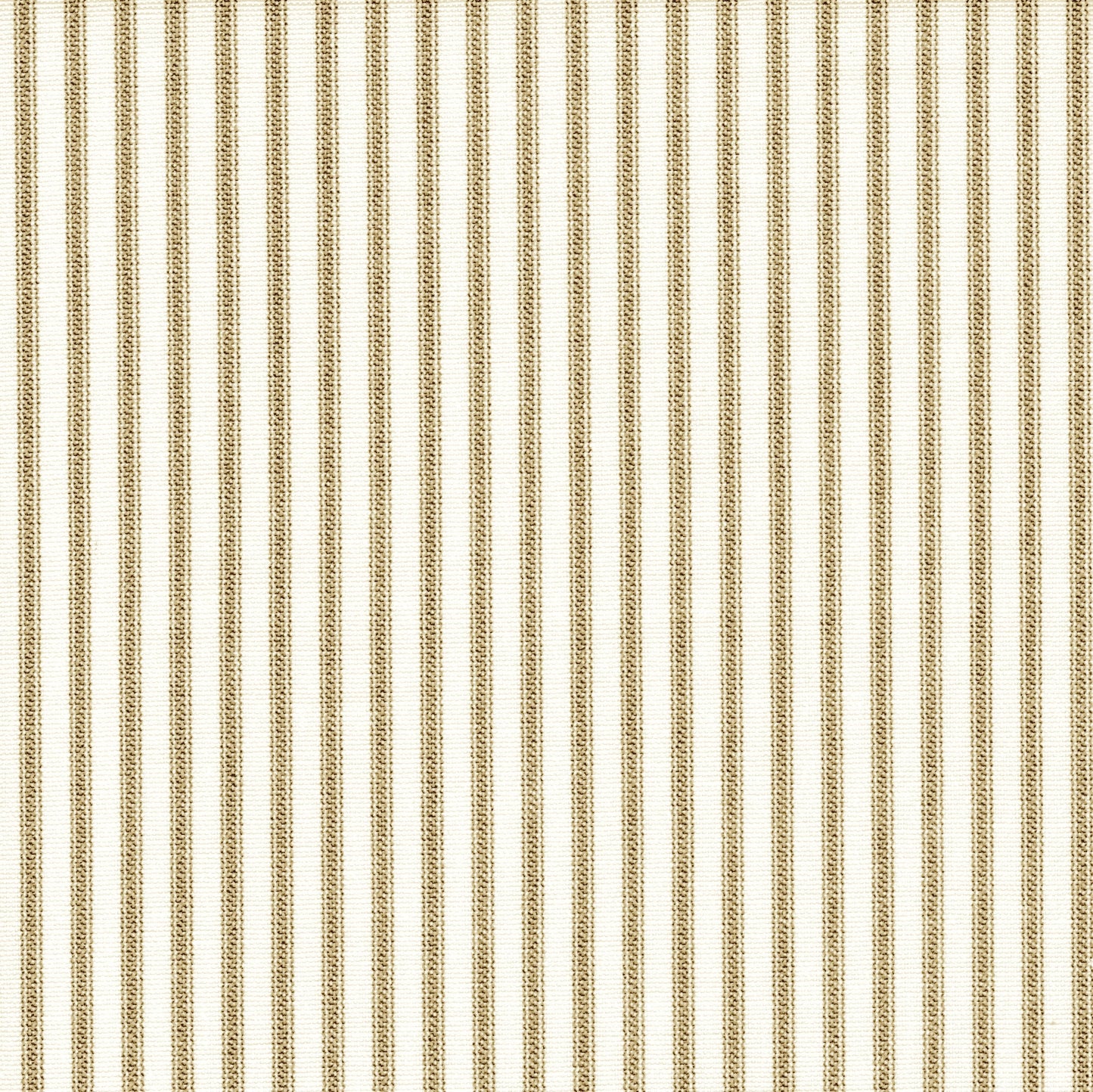 Stall (Narrow) Shower Curtain in Farmhouse Rustic Brown Ticking Stripe