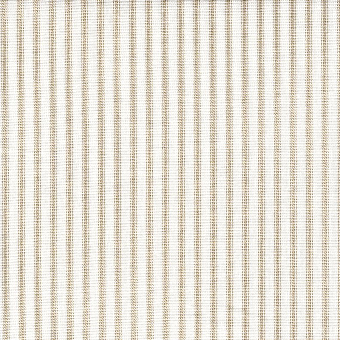 Stall (Narrow) Shower Curtain in Farmhouse Sand Beige Traditional Ticking Stripe