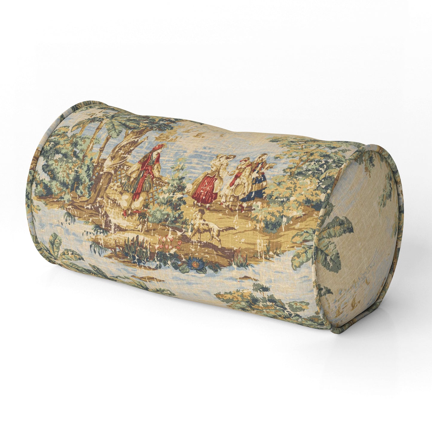 Decorative Pillows in Bosporus Billiard Renaissance Toile