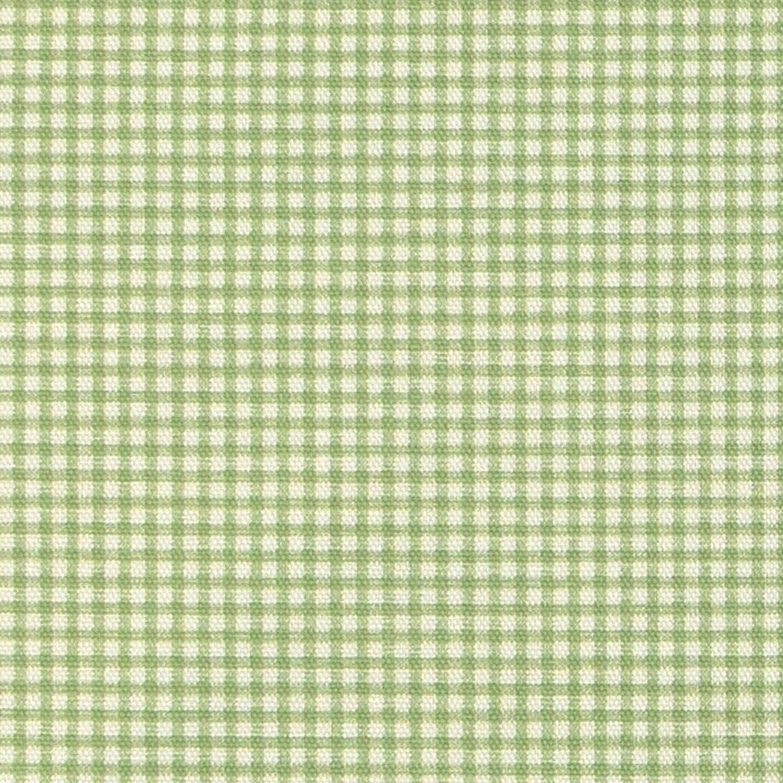 Back Tab Curtain Panels Pair in Madrid Jungle Green Gingham Check