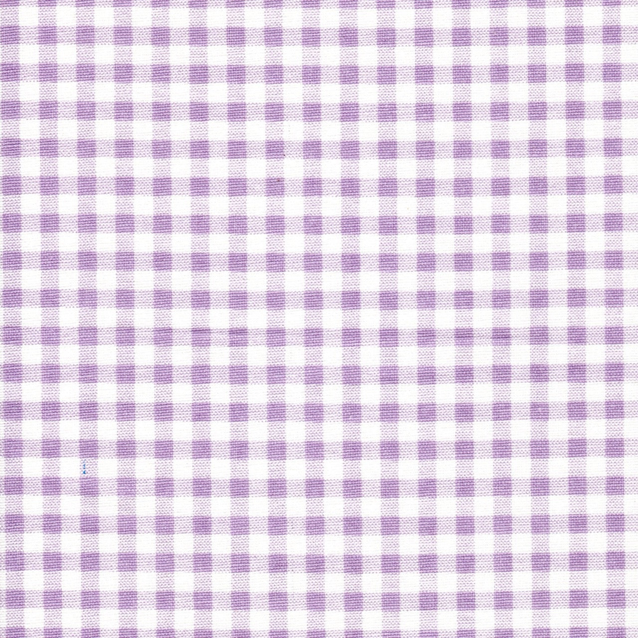 Bed Runner in Orchid Large Gingham Check on White