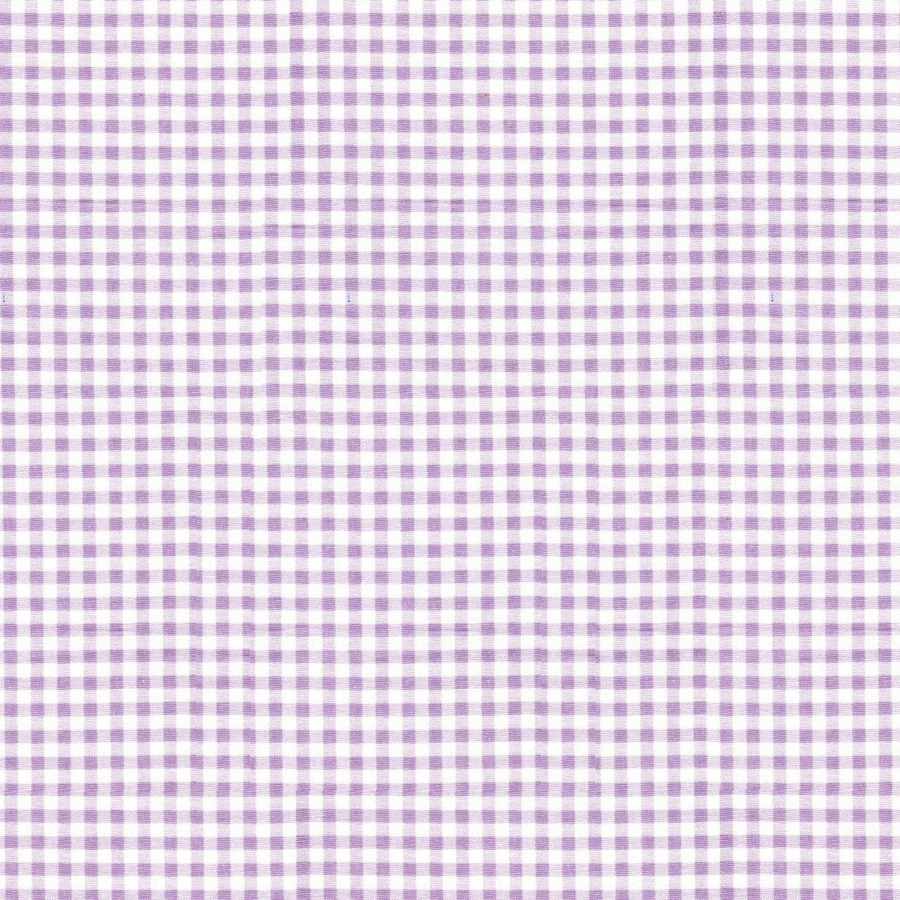 Bed Runner in Orchid Large Gingham Check on White