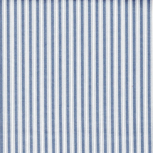 Stall (Narrow) Shower Curtain in Polo Sail Blue Stripe on White