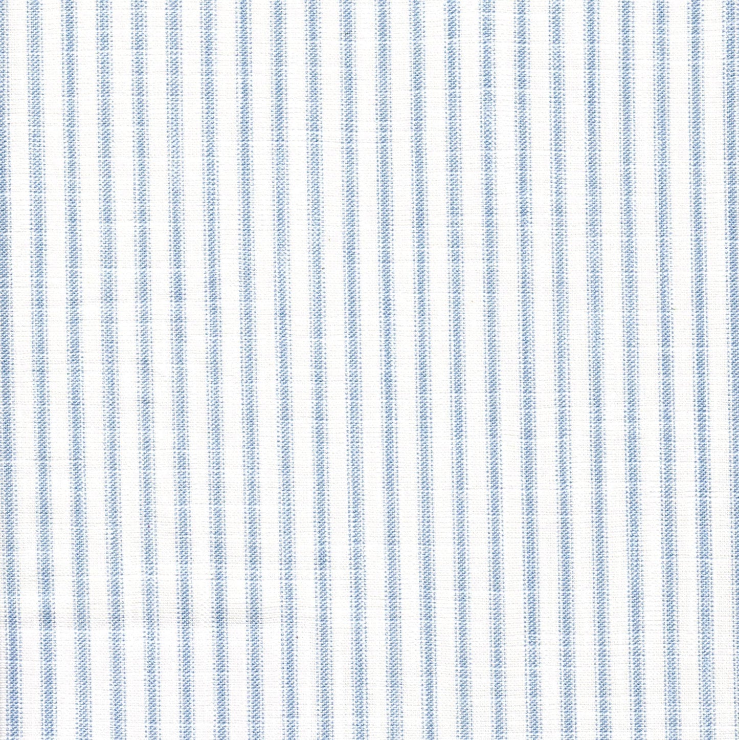 Fabric Cut Yardage in Classic Mist Blue Ticking Stripe on White
