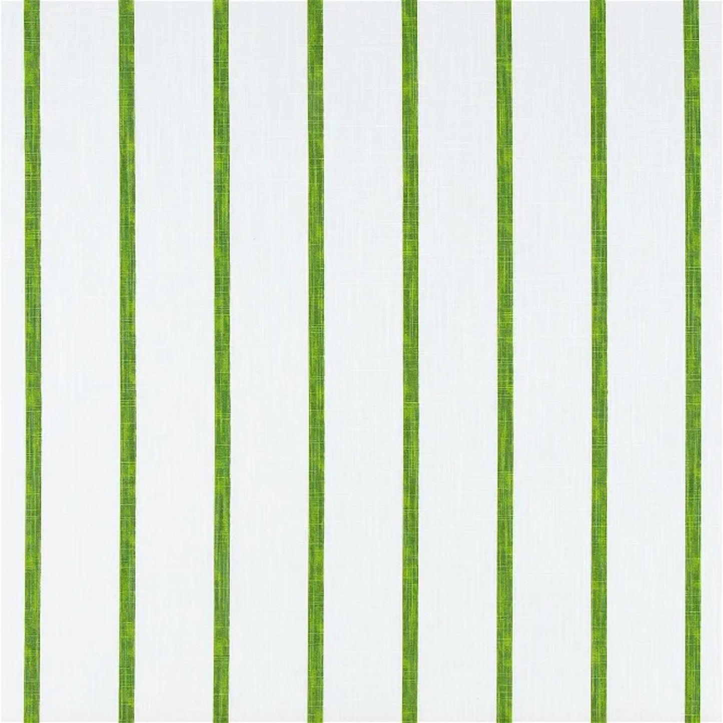 Gathered Bedskirt in Miles Pine Green Stripe