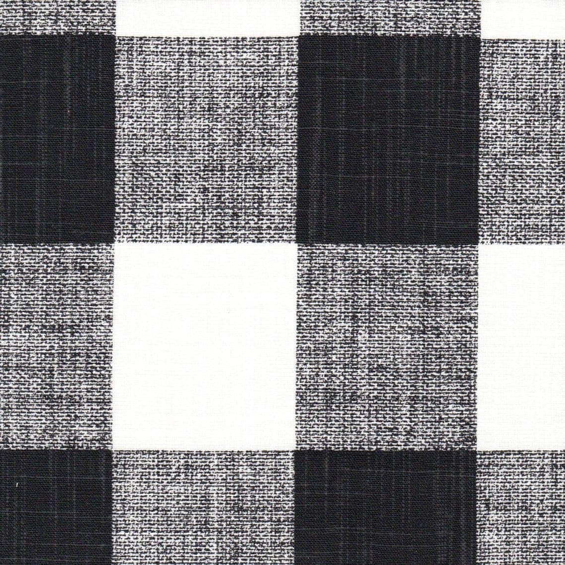 Fabric Cut Yardage in Anderson Black Buffalo Check Plaid