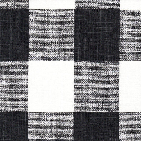 Fabric Cut Yardage in Anderson Black Buffalo Check Plaid