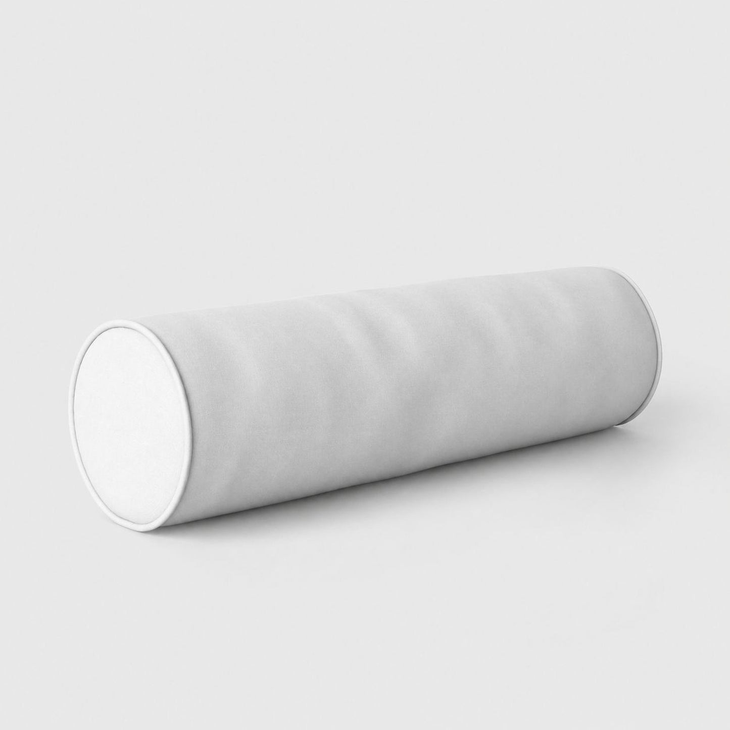 A white cylindrical object, possibly a tube or cylinder, is shown against a plain white background.