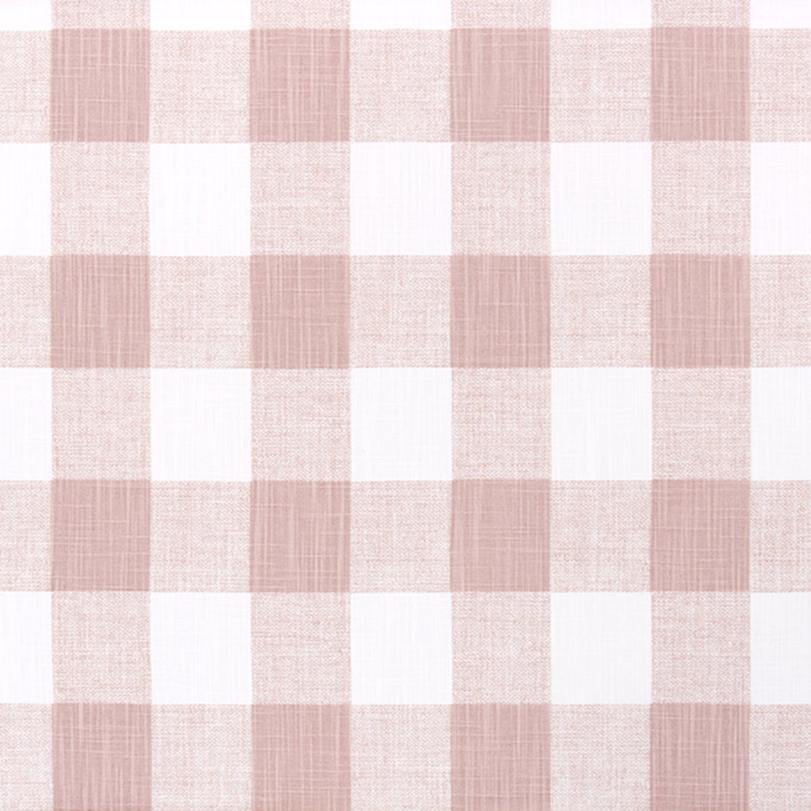 Back Tab Curtain Panels Pairs in Anderson Blush Buffalo Check Plaid