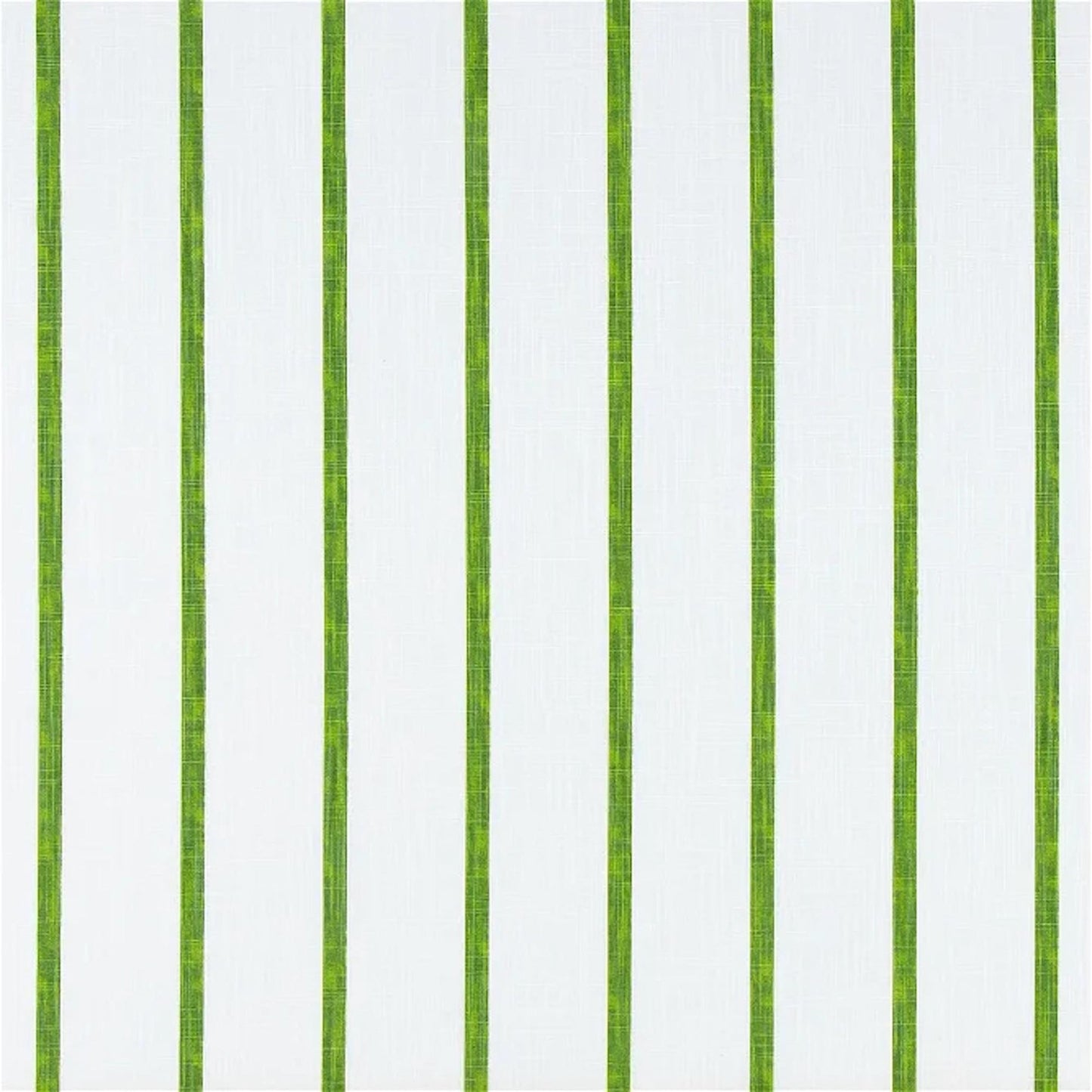 Tailored Tier Cafe Curtain Panels Pair in Miles Pine Green Stripe