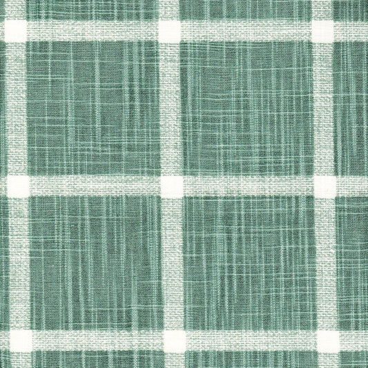 tailored crib skirt in modern farmhouse abbot waterbury spa green windowpane plaid